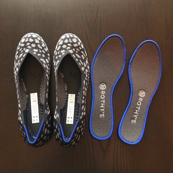 Rothy’s Nordstrom Exclusive Charcoal Kitten Flats - Picture 4 of 5